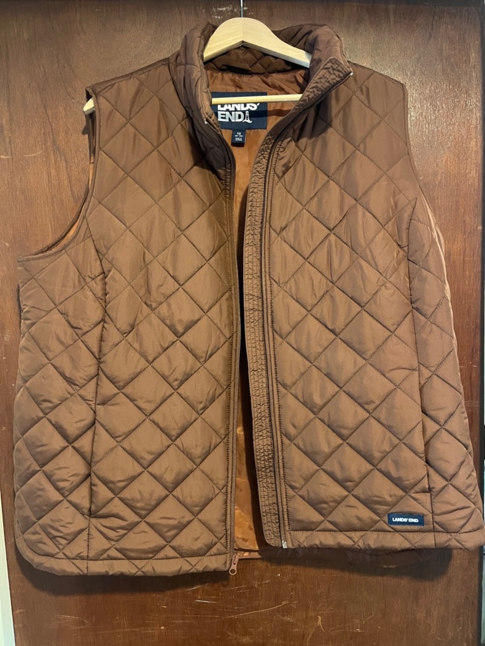 Lands' End Quilted Vest